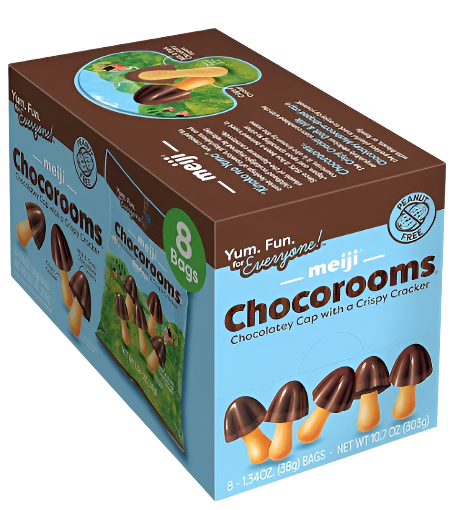 Meiji Chocoroom Side View Box 1.34 oz
