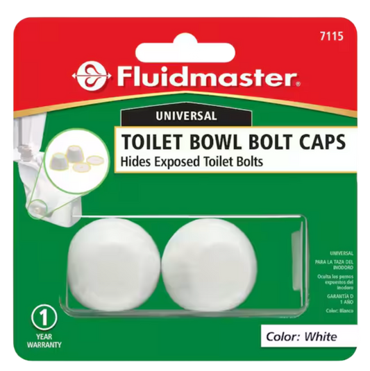 Fluidmaster 7115 Toilet Bowl Caps