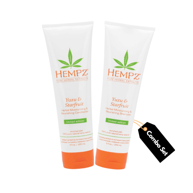 Hempz Yuzu & Starfruit Shampoo & Conditioner Combo