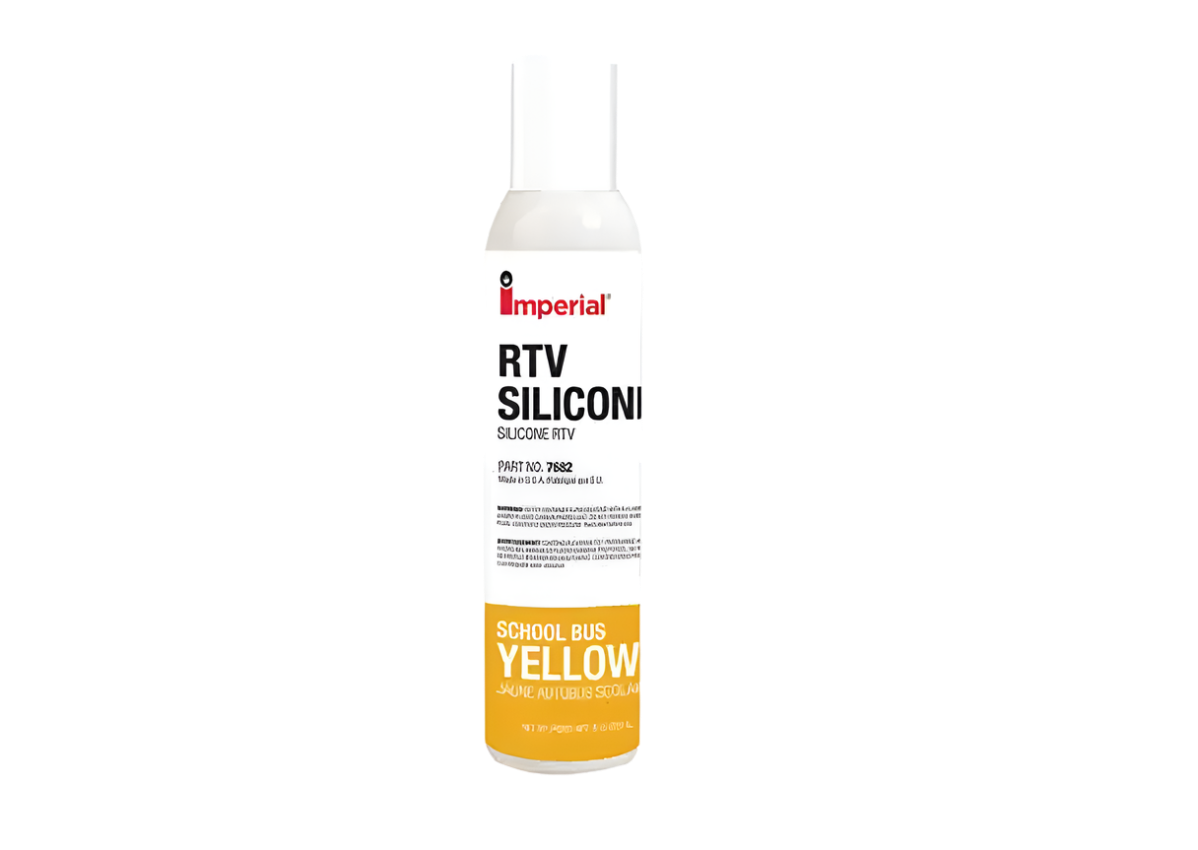 Imperial School Bus Yellow RTV Silicone 8 oz Can Part No. 7682