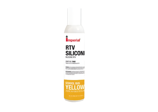Imperial School Bus Yellow RTV Silicone 8 oz Can Part No. 7682