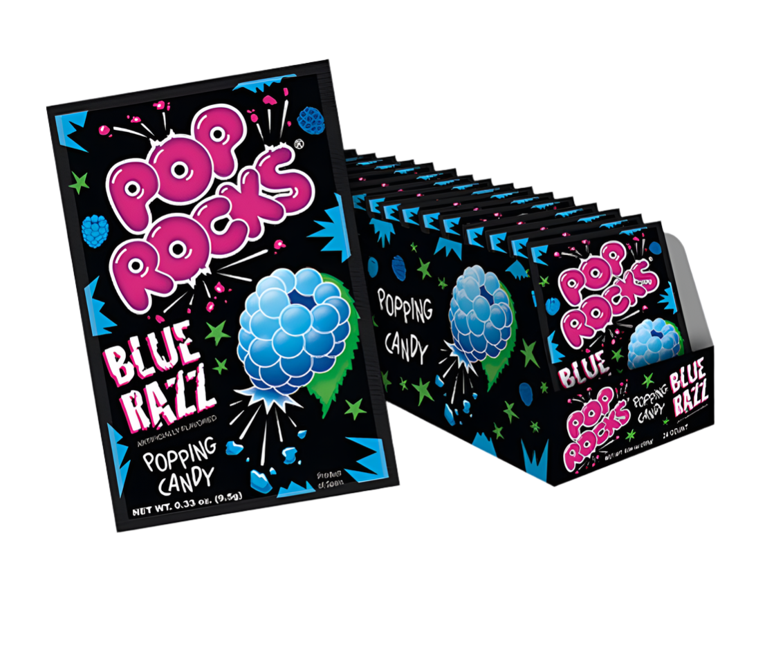 Pop Rocks Blue Razz Full Case