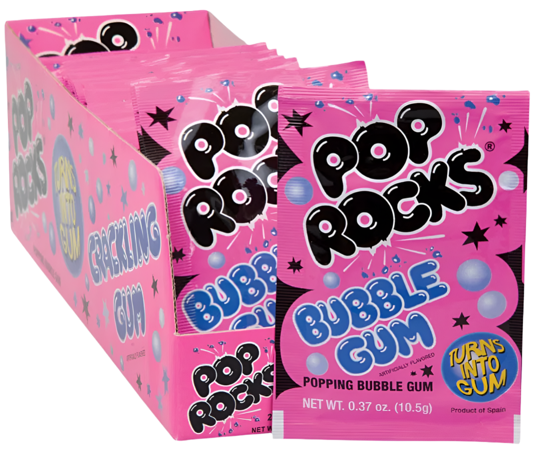 Pop Rocks Bubble Gum Full Case