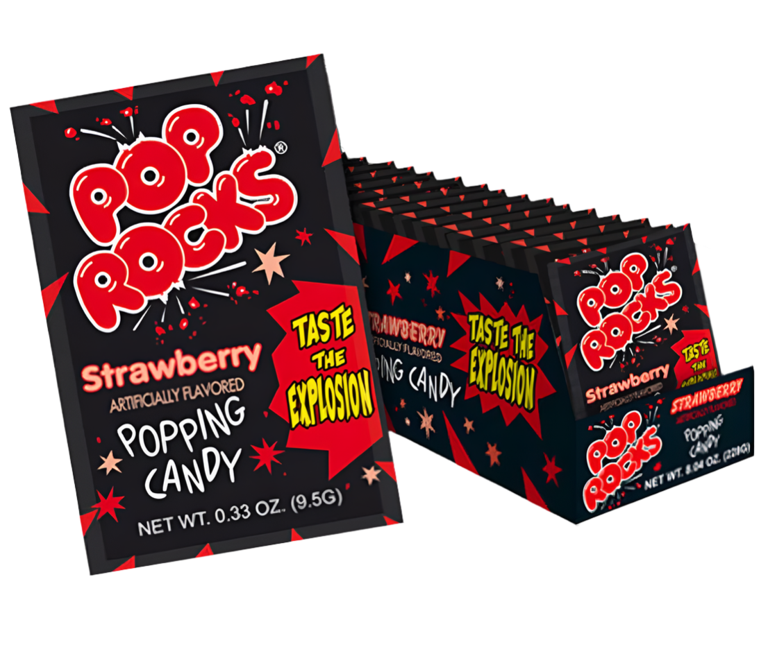 Pop Rocks Strawberry Full Case