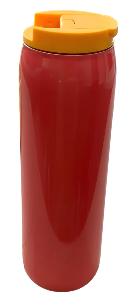 Starbucks 2022 Orange and Pink Ombre Vacuum Insulated Stainless Steel Tumbler, 16 Oz (Grande)
side view no logo