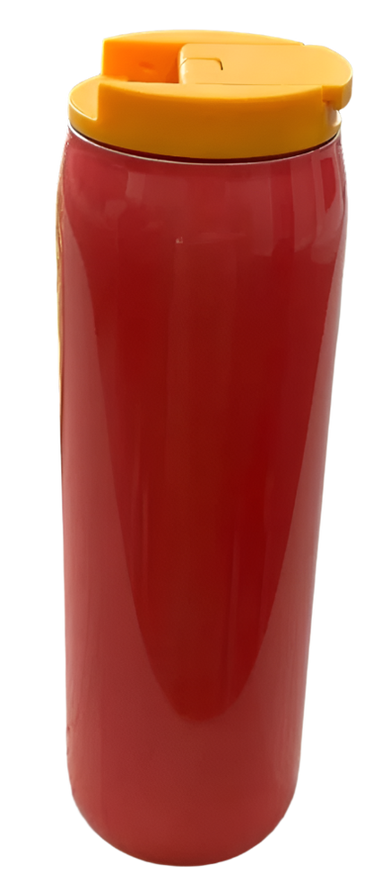 Starbucks 2022 Orange and Pink Ombre Vacuum Insulated Stainless Steel Tumbler, 16 Oz (Grande)
side view no logo