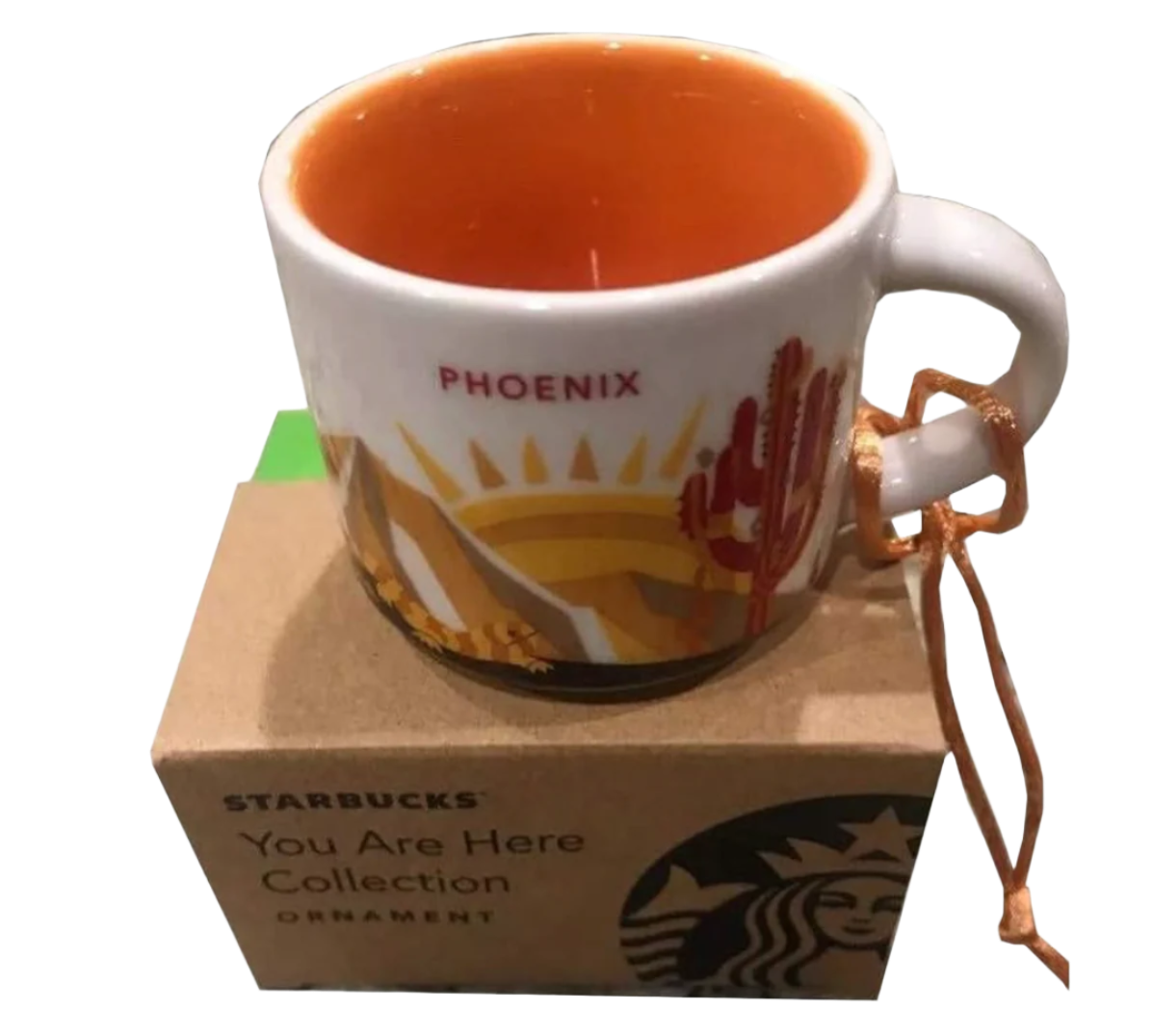Starbucks Collectors Phoenix Your Are Here Collection 2 Oz. Cup Ornament Gift Item