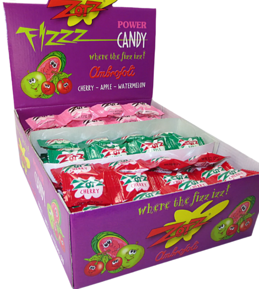 Zotz Strings - Cherry Apple Watermelon Full Case .7 oz (48 units)